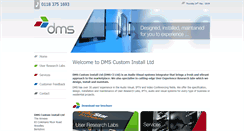 Desktop Screenshot of decibelms.co.uk